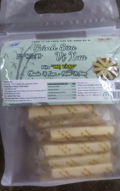 Bánh sữa CHỊ VÀNG 500g